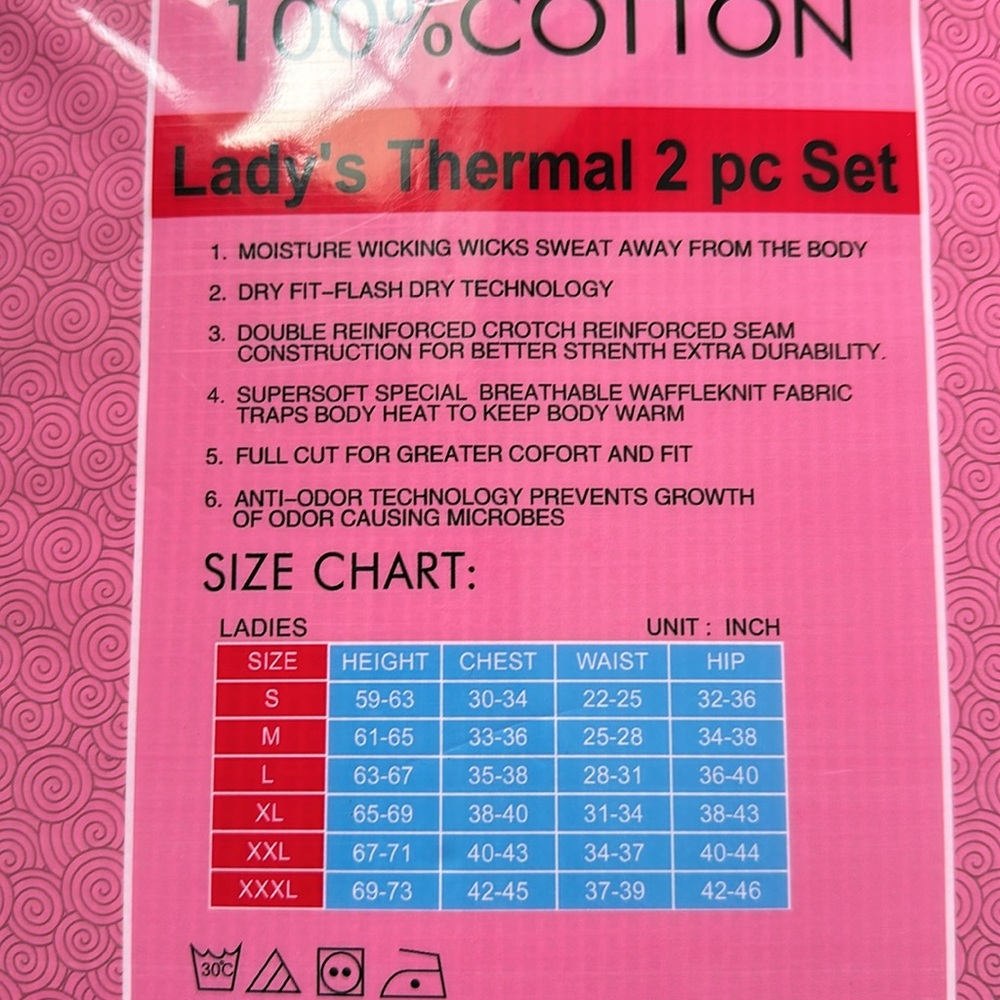 Pink thermal set - Picture 3 of 4